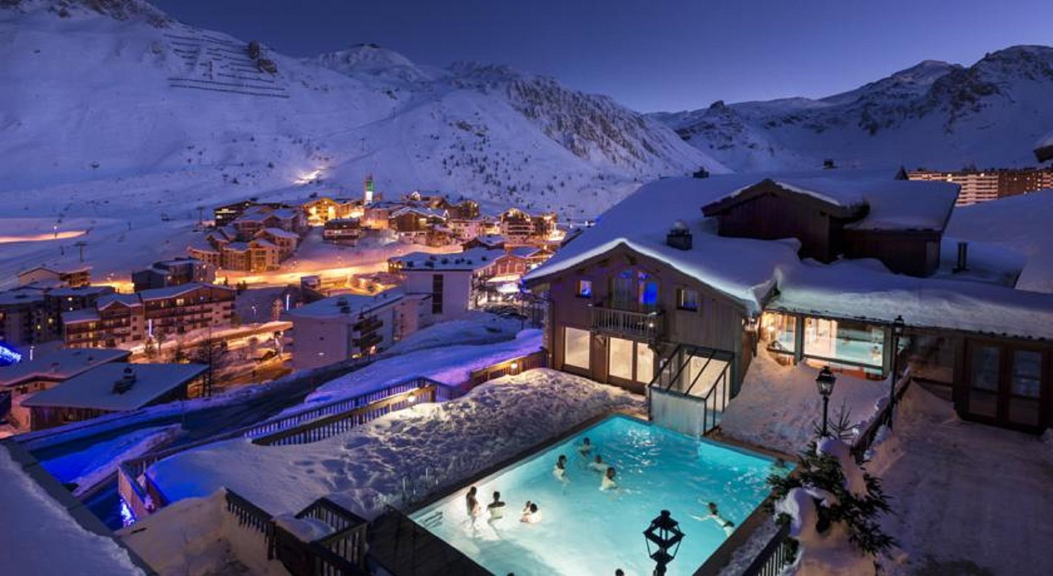Hotel Village Montana By Les Etincelles تينْيِ المظهر الخارجي الصورة
